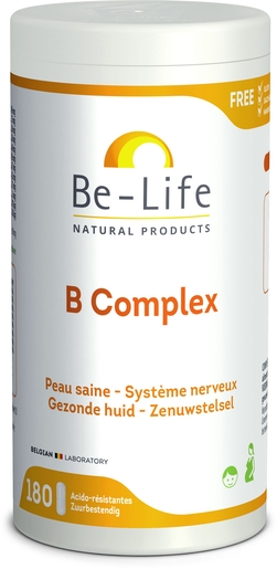 Be-Life B Complex 180 Gélules | Forme - Energie