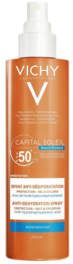 Vichy Capital Soleil Beach Protect Spray Anti-Déshydratation IP50 200ml | Crèmes solaires