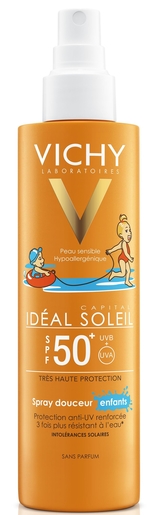 Vichy Idéal Soleil Spray Douceur Enfant IP50 200ml | Crèmes solaires bébé et enfant