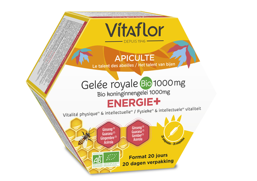 Vitaflor Gelee Royale Bio Energie+ 1500mg | Fatigue - Convalescence