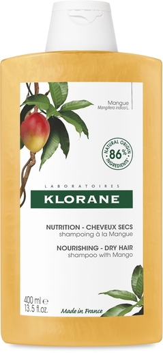 Klorane Shampooing Nutrition Beurre de Mangue 400ml | Shampooings