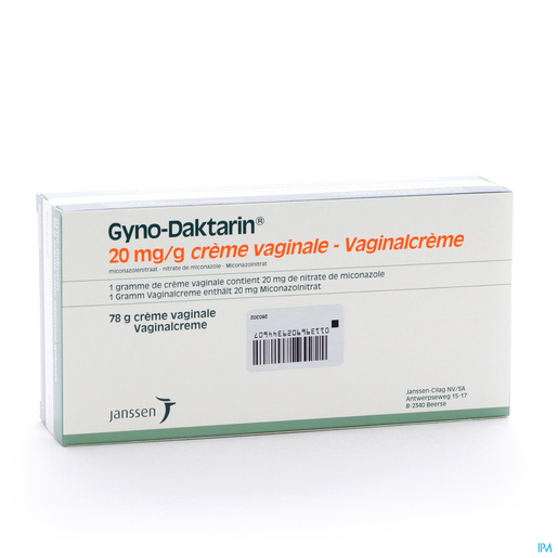 Gyno-Daktarin 20mg/g Crème Vaginale 78g | Gynécologie