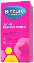Biocure Junior Etoiles A Croquer 60 | Multivitamines