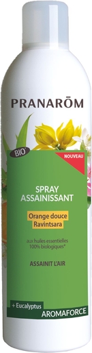 Pranarôm Aromaforce Spray Assainissant Orange Douce 400ml | Nos Best-sellers