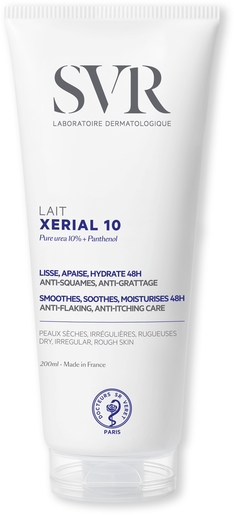 Xerial 10 Lait Corps 200ml | Hydratation - Nutrition