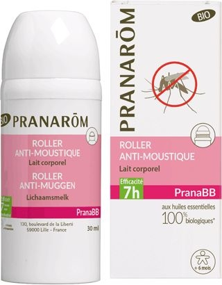 Pranarôm PranaBB Roller Anti-Moustiques 30ml | Anti-moustiques - Insectes - Répulsifs 