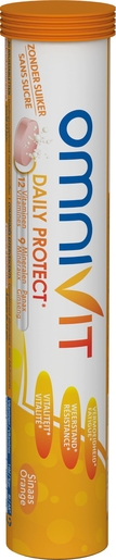 Omnivit Daily Protect Adult 20 Comprimés Effervescents | Forme - Energie