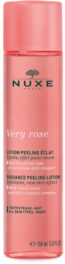 Nuxe Very Rose Lotion Peeling Eclat 150ml | Exfoliant - Gommage - Peeling