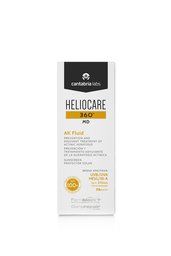 Heliocare 360 Md Ak Fluid IP100+ 50ml | Produits solaires