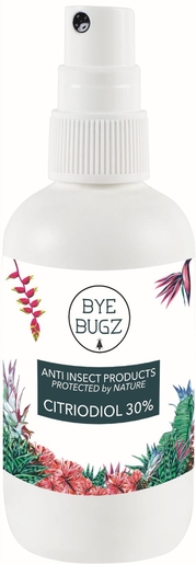 ByeBugz Anti Insect Citriodiol 30% Spray | Anti-moustiques - Insectes - Répulsifs 