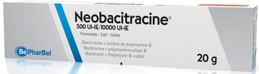Neobacitracine Pommade 20g | Désinfectants - Anti infectieux