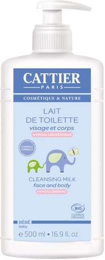 Cattier Lait De Toilette 500ml | Hygiène corporelle