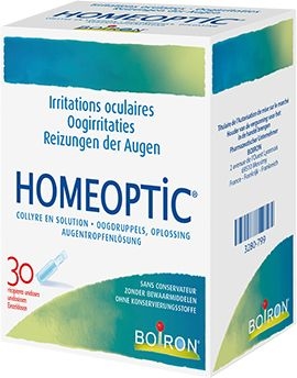 Homeoptic Unidoses 30x0,4ml Boiron | Confort visuel