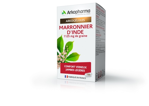 ArkoGélules Marronnier d&#039;Inde 150 Gélules Végétales | Hémorroides