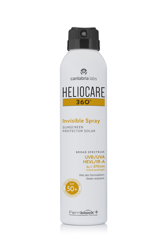 Heliocare 360 Invisible Spray IP50+ 200ml | Produits solaires