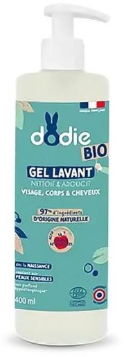 Dodie Gel Lavant Bio 400ml | Bébé & maman