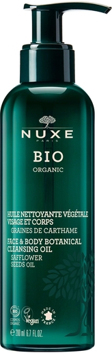 Nuxe Huile Nettoyante Bio 200ml | Hygiène quotidienne