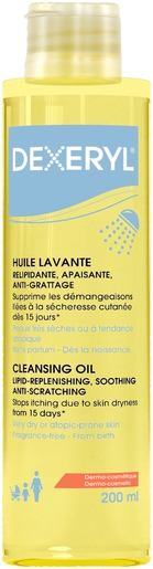 Dexeryl Huile Lavante 200ml | Sécheresse cutanée - Hydratation