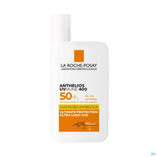 La Roche-Posay Anthelios UVMUNE 400 Fluide IP50+ 50ml | Crèmes solaires