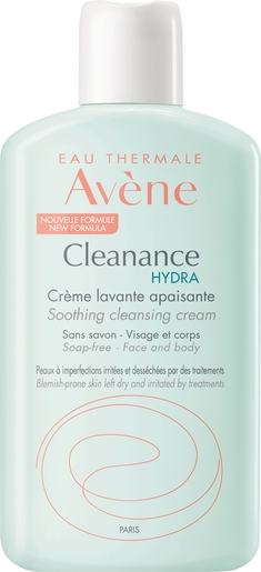 Avène Cleanance Hydra Crème Lavante Apaisante 200ml | Bain - Douche