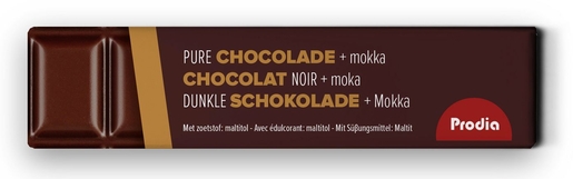 Prodia Bar Chocolat Noir Moka 35g | Nutrition