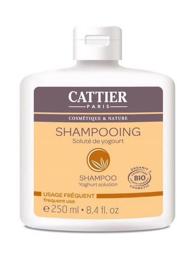 Cattier Shampooing Soluté de Yogourt 250ml | Soins des cheveux