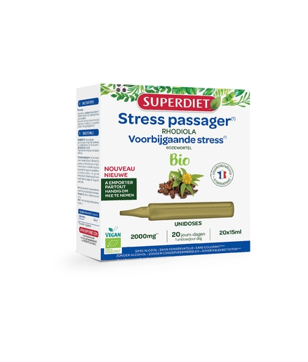 Super Diet Stress Passager Rhodiole 20x15ml | Stress - Relaxation
