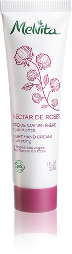 Melvita Nectar Rose Crème Beaute Mains Ongles 30ml | Produits Bio