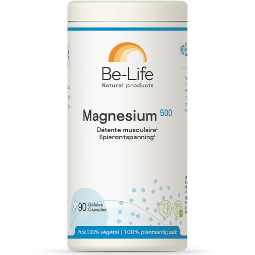 Be-Life Magnesium 500 90 Gélules | Déprime