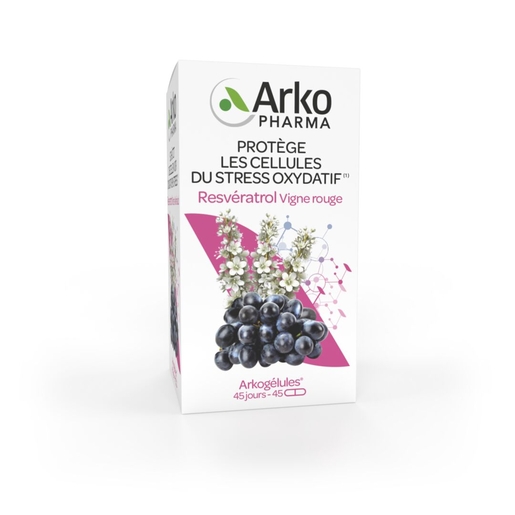 ArkoGélules Resveratrol 45 Gélules | Antioxydant