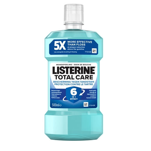 Listerine Total Care Protection Anti-Tartre 500ml | Bains de bouche