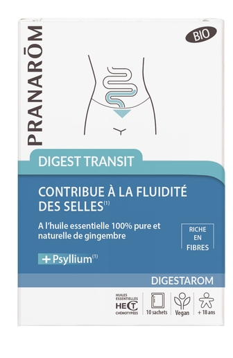 Pranarôm Digestarom Digest Transit Riche 10 sachets | Digestion - Transit