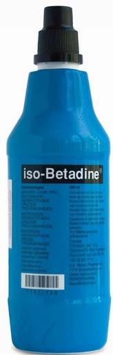 iso-Betadine Gynécologie 10% Solution Vaginale 500ml | Gynécologie