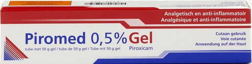 Piromed 0,5% Gel 50g | Muscles - Articulations - Courbatures