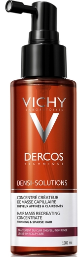 Vichy Dercos Densi-Solutions Concentré Créateur de Masse Capillaire 100ml | Soins nutritifs et regénérants