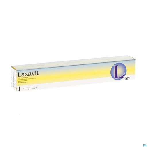 Laxavit Solution Rectale 1 x 12ml | Constipation