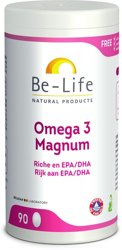 Be Life Omega 3 Magnum 90 Capsules | Circulation