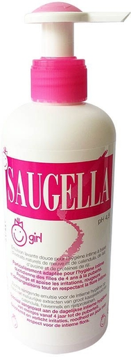 Saugella Girl Emulsion 200ml | Soins pour hygiène quotidienne