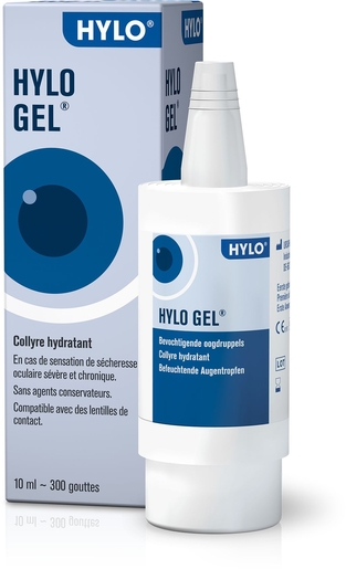 Hylo-Gel Gouttes Oculaires 10ml | Sécheresse oculaire