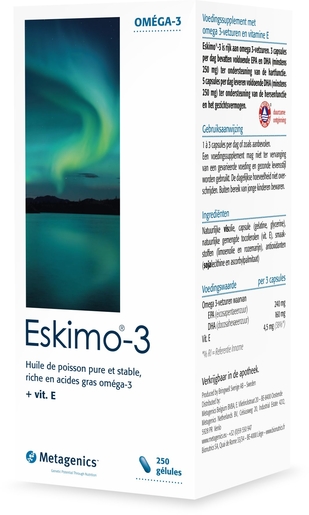 Eskimo-3 250 Gélules | Circulation