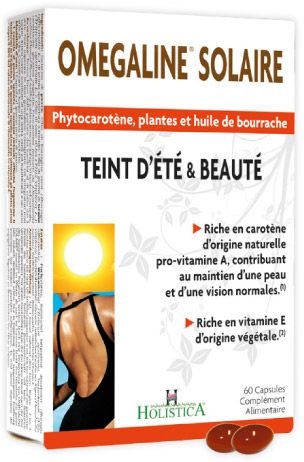 Omegaline Solaire 60 Capsules | Soleil - Bronzage