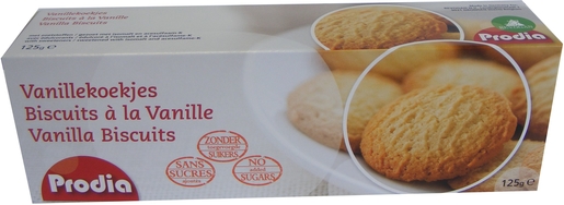 Prodia Biscuit Vanille + Edulcorant125g 6266 | Nutrition
