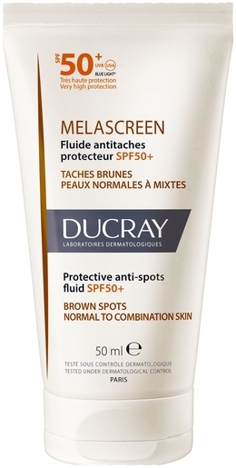 Ducray Melascreen Fluide Antitaches IP50+ 50ml | Troubles de la pigmentation