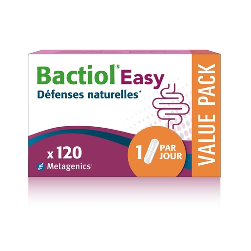 Bactiol Easy 120 Capsules | Vitamines D