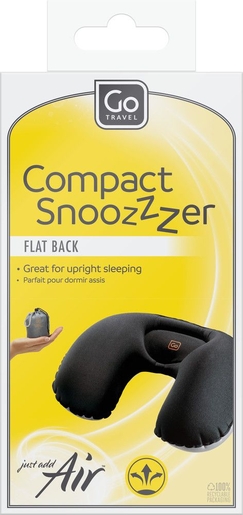 Go Travel Coussin Gonflable Compact Snoozer | Confort