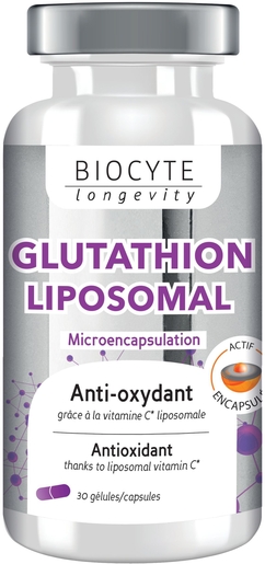 Biocyte Glutathion Liposomal 30 Capsules | Antioxydants