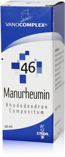 Vanocomplex N46 Manurheumin Gouttes 50ml Unda | Arthrose - Rhumatisme