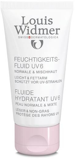 Widmer Fluide Hydratant UV6 Avec Parfum 50ml | Hydratation - Nutrition