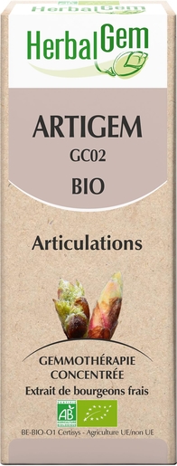Herbalgem Artigem Complexe Articulations BIO Gouttes 50ml | Articulations - Muscles - Os