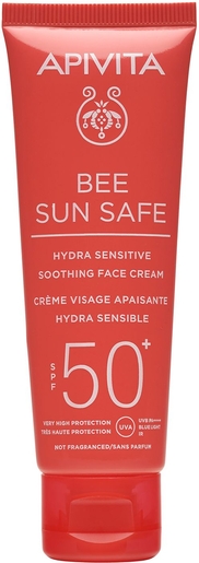 Apivita Bee Sun Safe Hydra Sensitive IP50+ 50ml | Produits solaires